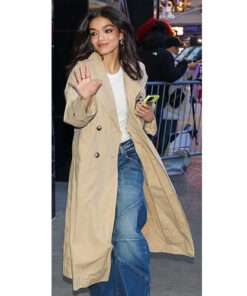 Rachel Zegler Disney New York Trench Coat