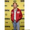 Ryan Gosling The Fall Guy SXSW Premiere Maroon Satin Jacket