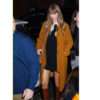 Taylor Swift Brown Trench Cotton Coat