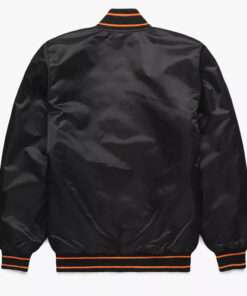 Baltimore Satin Bomber Varsity Jacket