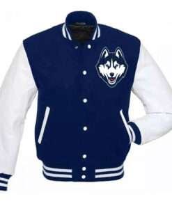 Letterman UConn Huskies Varsity Jacket