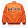 NFL Cleveland Bomber Satin Jacket