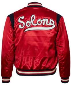 1950 Sacramento Solons Mens Red Satin Jacket