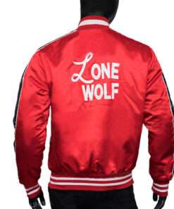 1950s Lenny Lone Wolf Red Jacket