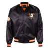 30th Anniversary Anaheim Ducks Black Satin Jacket