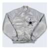 80s Dallas Cowboys Men's Silver Bomber Jacket