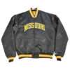 80s Missouri Tigers Men's Black Satin Jacket