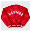 Harvard Crimson 80’s Red Bomber Jacket