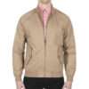 Married with Children Ed O'Neill Men's Beige Bomber Jacket