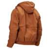 Men's Brown Hooded Jacket