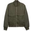 Partner Track Roby Attal Men's Bomber Green Jacket