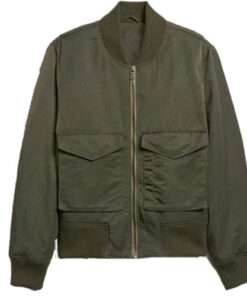 Partner Track Roby Attal Men's Bomber Green Jacket