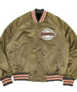 San Diego 90’s Brown Padres Satin Jacket