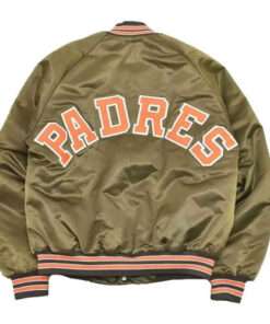 San Diego 90’s Padres Satin Brown Jacket