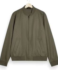 Access Hollywood Jason Kennedy Men's Brown Green Cotton Jacket