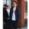 Chris Evans Black Cotton Jacket