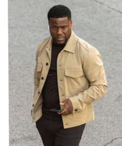 Die Hart Season 2 Kevin Hart Men's Beige Cotton Jacket