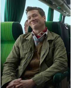 Ed Speleers Irish Wish Green Cotton Jacket