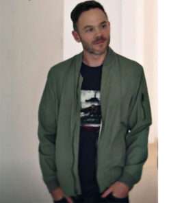 Shawn Ashmore Aftermath Men's Green Cotton Jacket