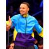 Stephen Curry Men's Color Block Polyester Jacket