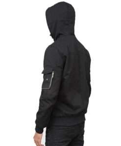 Super Bowl Eminem Black Hoodie Jacket