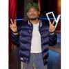 The Voice S25 Chance the Rapper Blue Bomber Jacket