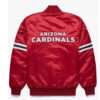Arizona Cardinals Satin Varsity Jacket
