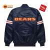 Chicago Bears Satin Varsity Jacket