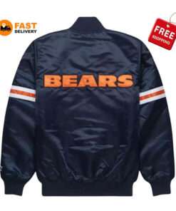Chicago Bears Satin Varsity Jacket
