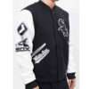Chicago White Sox Black Wool White Jacket