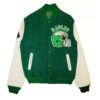 Men's Philadelphia Eagles 80s Green Bomber Jacket