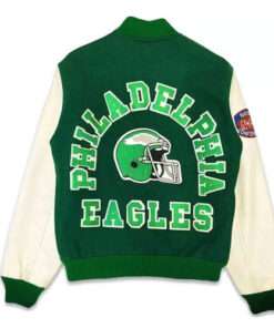 Philadelphia Eagles 80s Bomber Jacket
