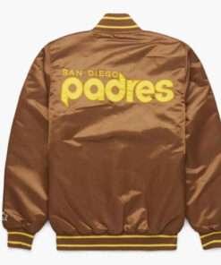San Diego Padres Brown Varsity Jacket